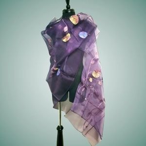 $199 NWT Vintage Unused DIANE FREIS Wrap/Pashmina